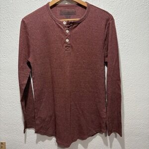 Knickerbocker Vintage Design Mens Shirt Size L Henley